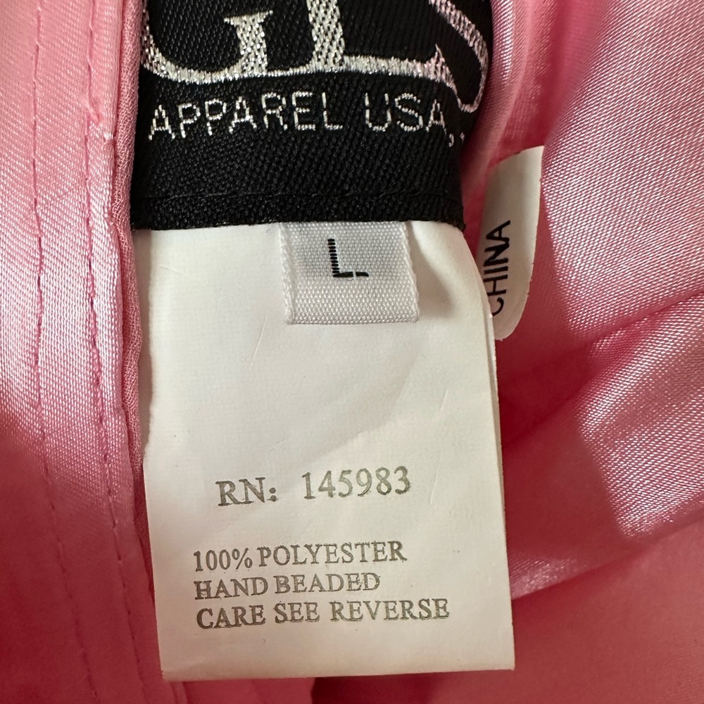 Formal Long Flowy Strapless Gown Large - Picture 8 of 9